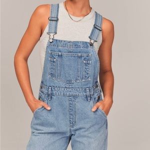 Abercrombie denim overalls